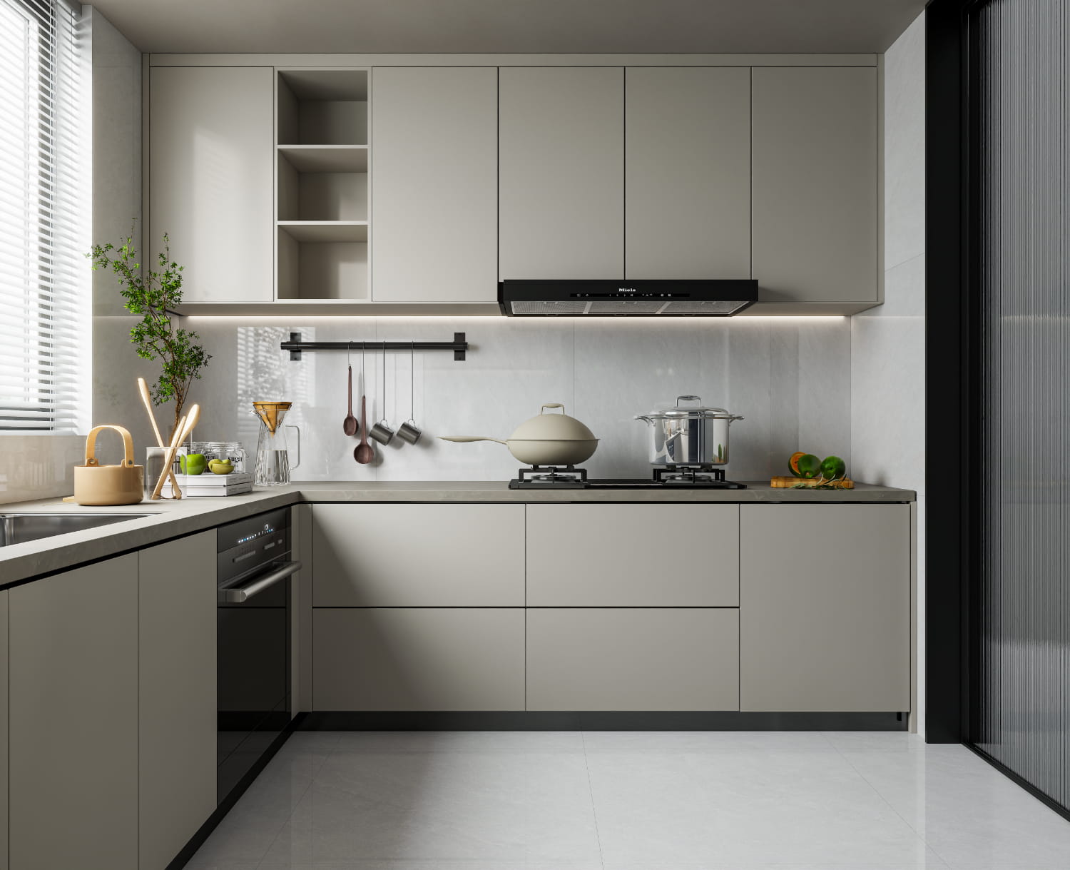 伊莉莎白灰效果圖