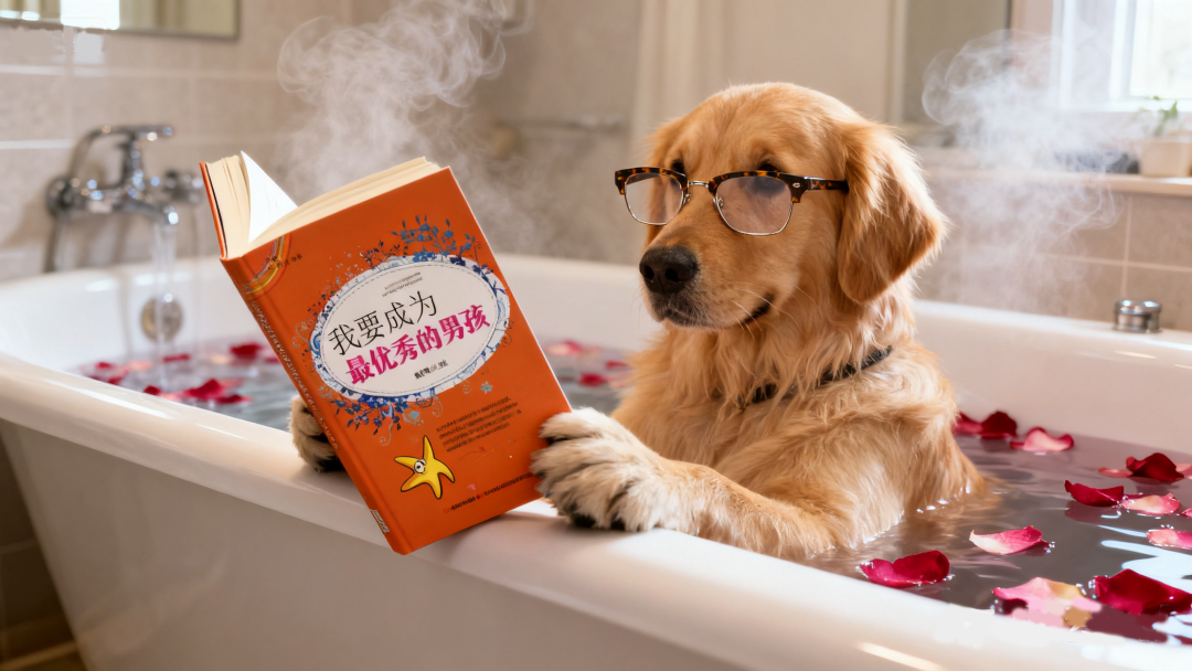 選了綠蘋果，從此逆子愛上“洗刷刷”？汪仔成精的大秘密